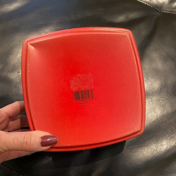 We Wish You A Merry Christmas Plastic Storage Container Children Caroler Vintage - Picture 4 of 7